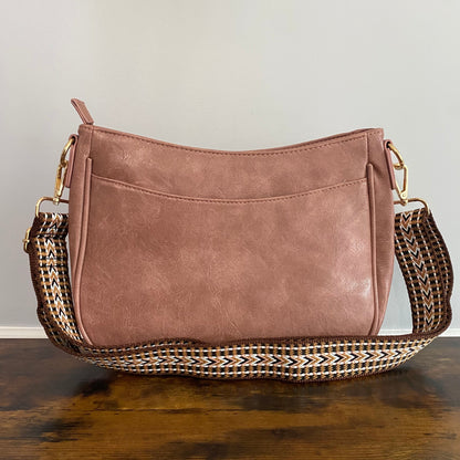 Rachael Crossbody Purse - Fabric Strap