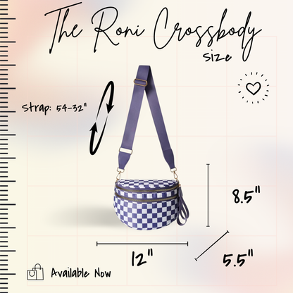 Roni - Nylon Crossbody - Daisy Gingham
